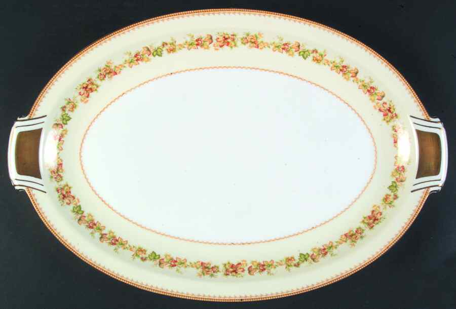 Bristol 17" Oval Serving Platter by Royal Embassy-1