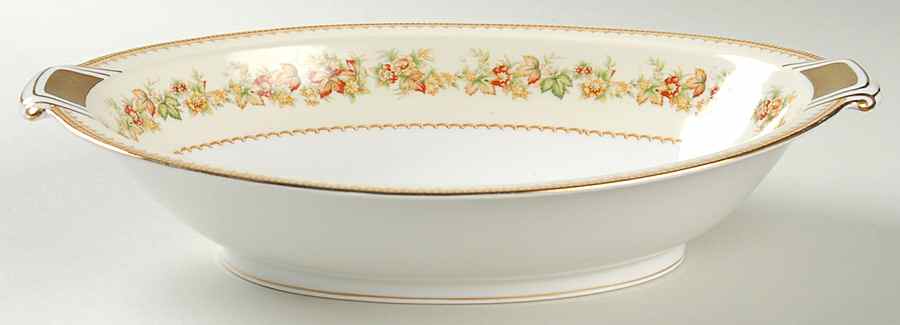 Bristol 11" Oval Vegetable Bowl by Royal Embassy-1