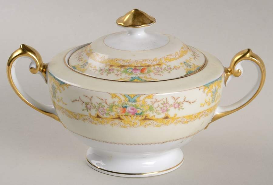 Carthage Sugar Bowl & Lid by Royal Embassy-1