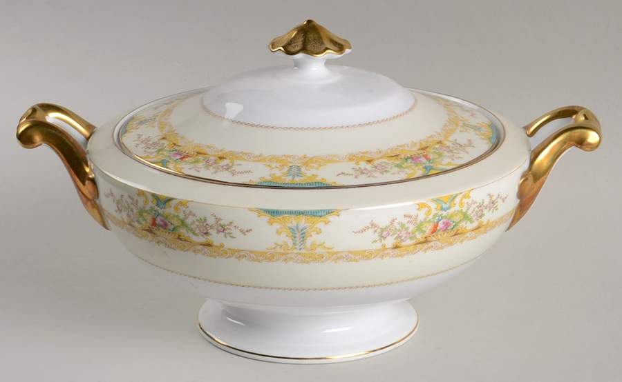 Carthage Round Covered Vegetable by Royal Embassy-1
