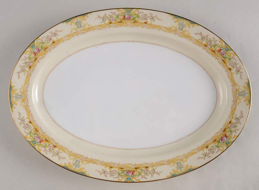 Carthage 12" Oval Serving Platter by Royal Embassy-1