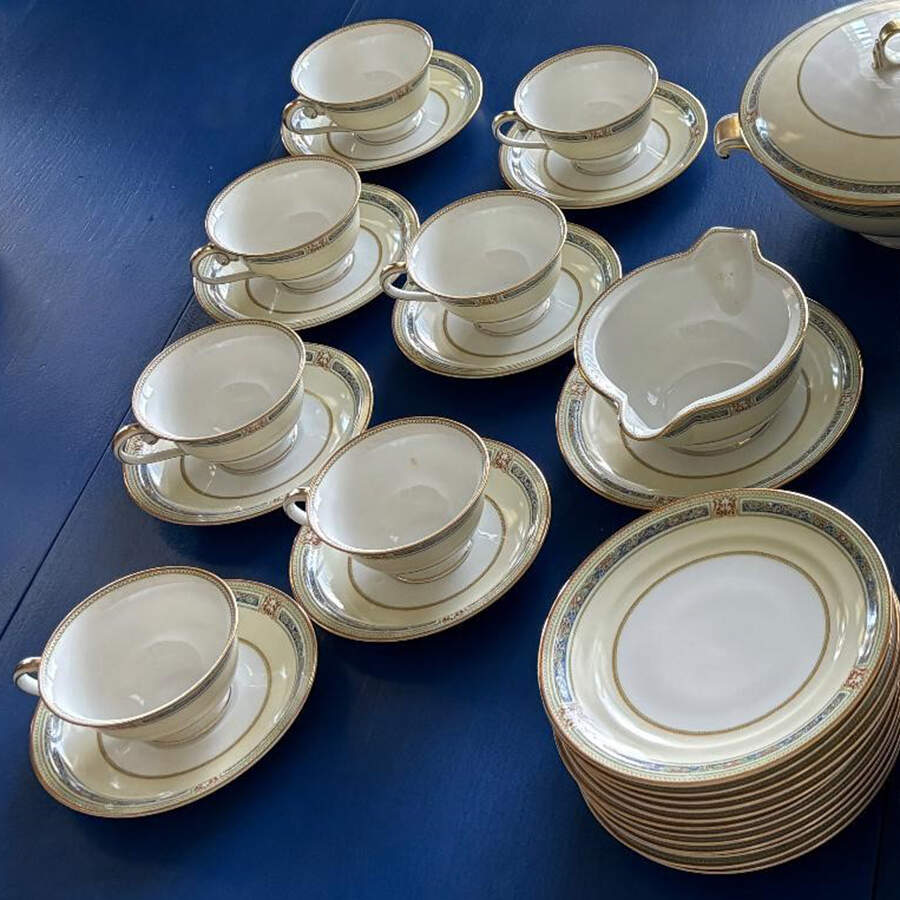 Dayton Footed Cup & Saucer Set by Royal Embassy-1