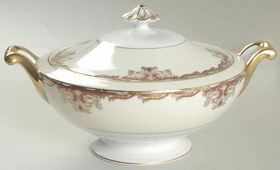 Derby Round Covered Vegetable by Royal Embassy-1