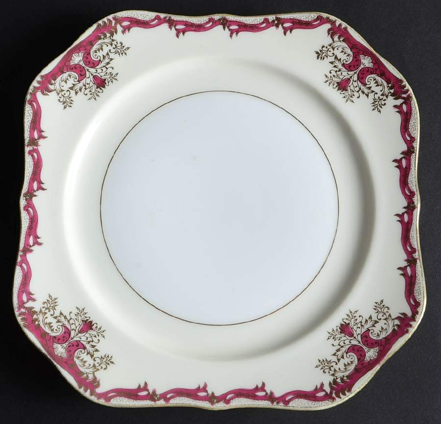 Derby Square Salad Plate by Royal Embassy-1