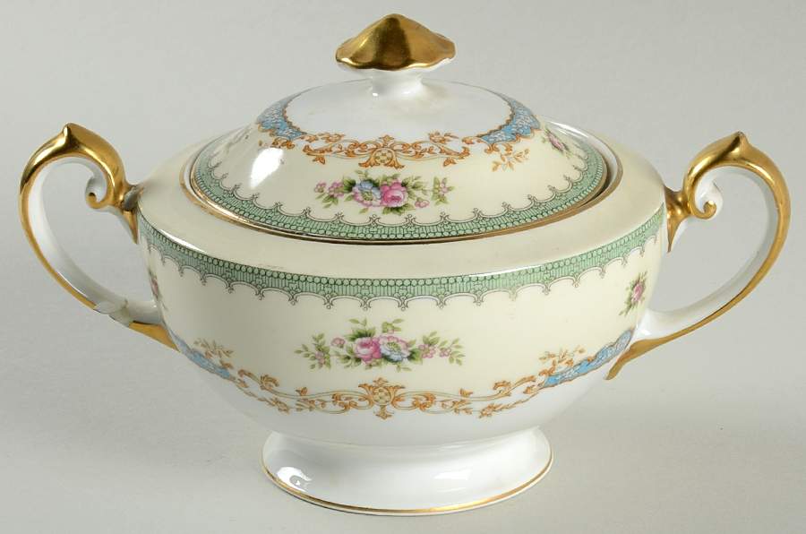 Easton Sugar Bowl & Lid by Royal Embassy-1