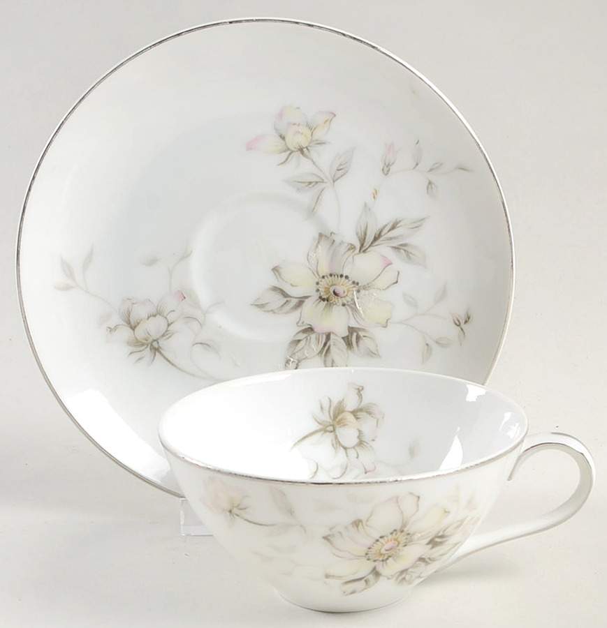 Enchantment Flat Cup & Saucer Set by Royal Embassy-1