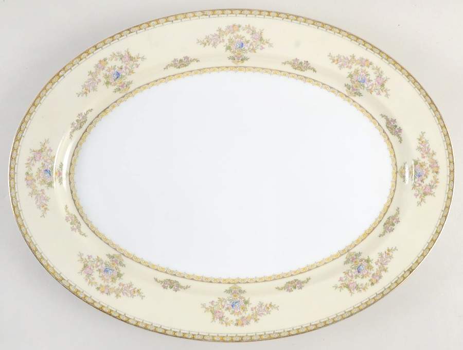 Fresuno Fresno 16" Oval Serving Platter by Royal Embassy-1
