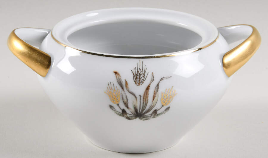 Golden Harvest Sugar Bowl No Lid by Royal Embassy-1