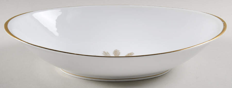 Golden Harvest 10" Oval Vegetable Bowl by Royal Embassy-1