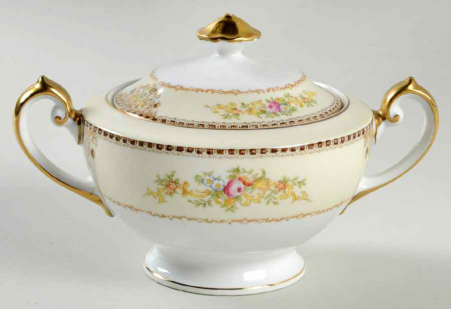 Jackson Sugar Bowl & Lid by Royal Embassy-1