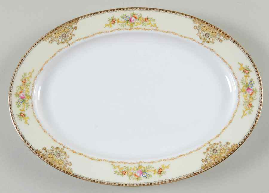 Jackson 12" Oval Serving Platter by Royal Embassy-1