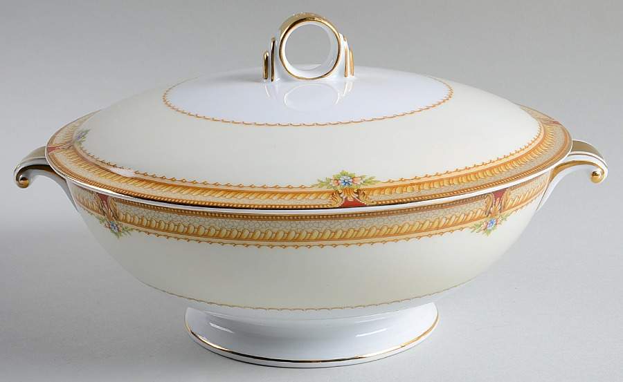 Macon Round Covered Vegetable by Royal Embassy-1