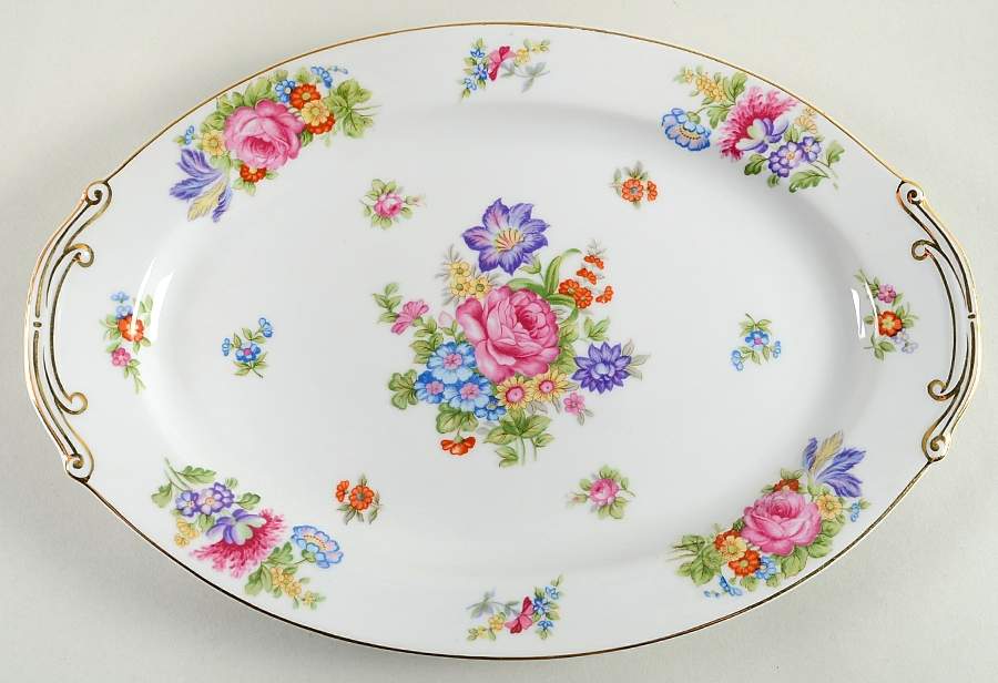 Monte Carlo 12" Oval Serving Platter by Royal Embassy-1