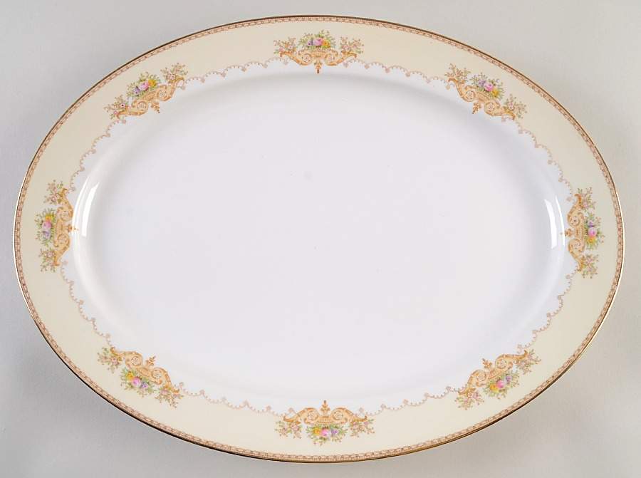 Norwich 16" Oval Serving Platter by Royal Embassy-1