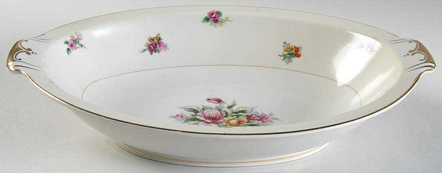 Pasadena 11" Oval Vegetable Bowl by Royal Embassy-1