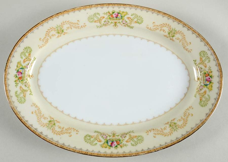 Pueblo 12" Oval Serving Platter by Royal Embassy-1
