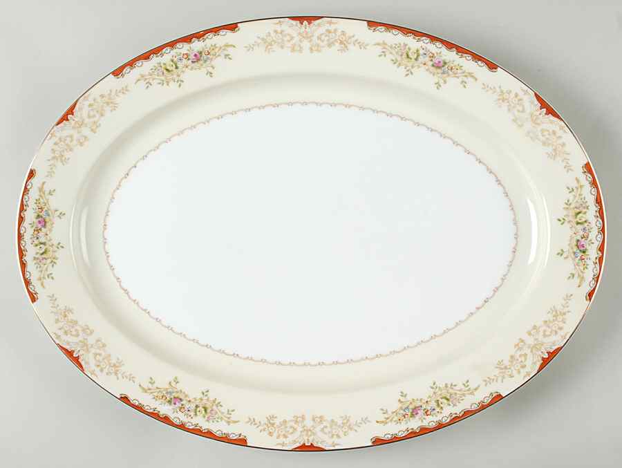 Reno 16" Oval Serving Platter by Royal Embassy-1