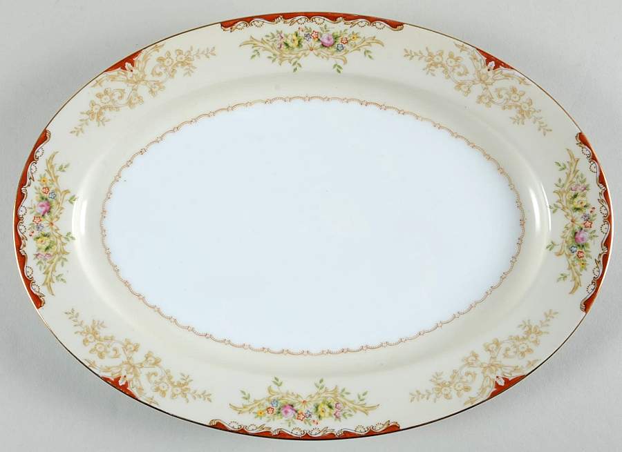 Reno 12" Oval Serving Platter by Royal Embassy-1