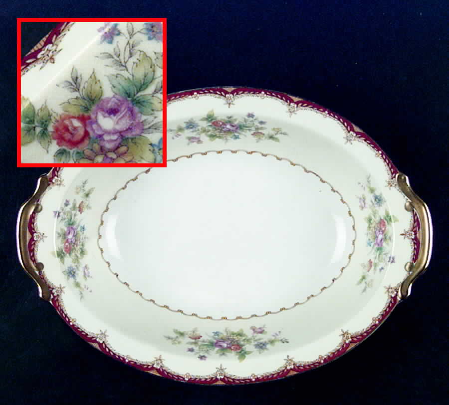 ROE3 9" Oval Vegetable Bowl by Royal Embassy-1