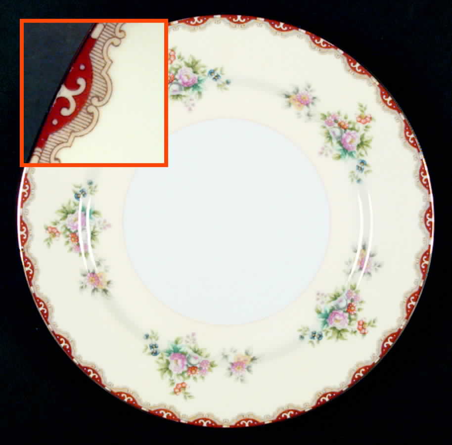 Rutland (Smooth Verge, Japan) Dinner Plate by Royal Embassy-1
