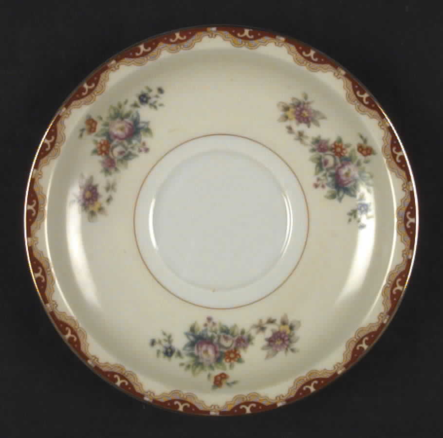 Rutland (Smooth Verge, Japan) Saucer by Royal Embassy-1
