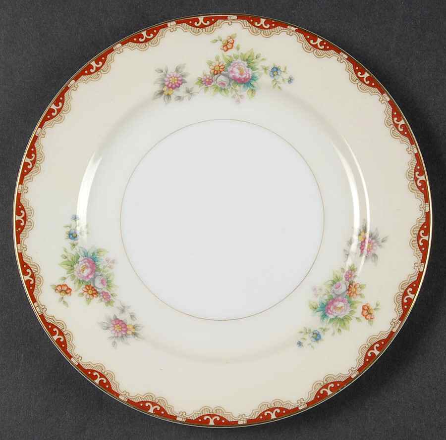 Rutland (Smooth Verge, Japan) Bread & Butter Plate by Royal Embassy-1