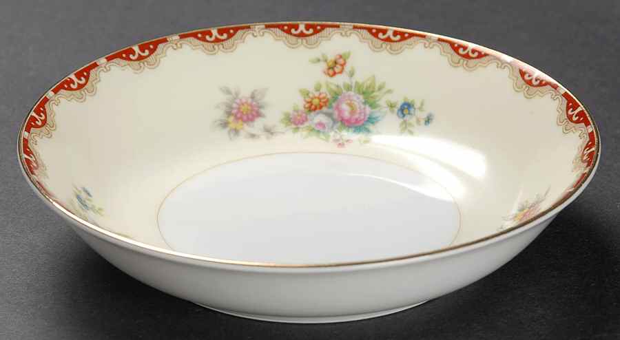 Rutland (Smooth Verge, Japan) Fruit/Dessert (Sauce) Bowl by Royal Embassy-1