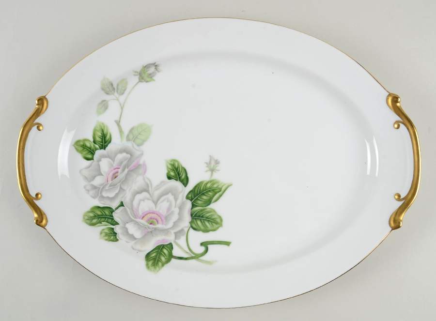 Scarsdale 16" Oval Serving Platter by Royal Embassy-1