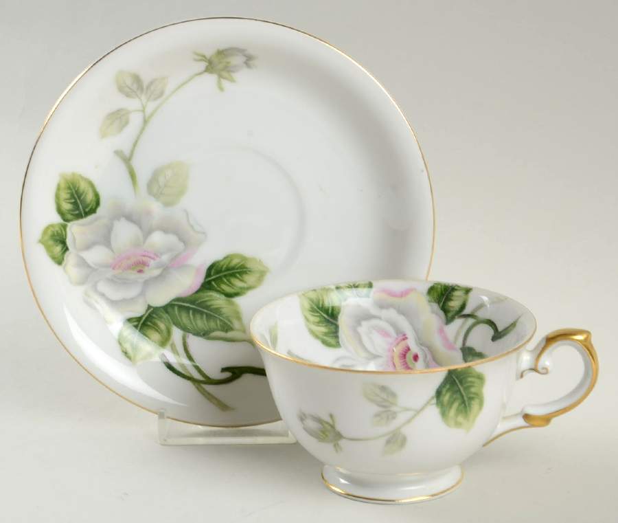 Scarsdale Footed Cup & Saucer Set by Royal Embassy-1