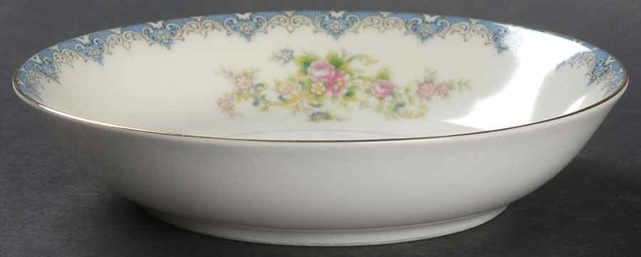 Seneca Blue Fruit/Dessert (Sauce) Bowl by Royal Embassy-1