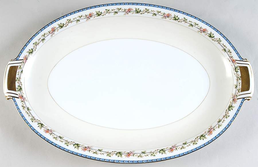 Tampa 17" Oval Serving Platter by Royal Embassy-1