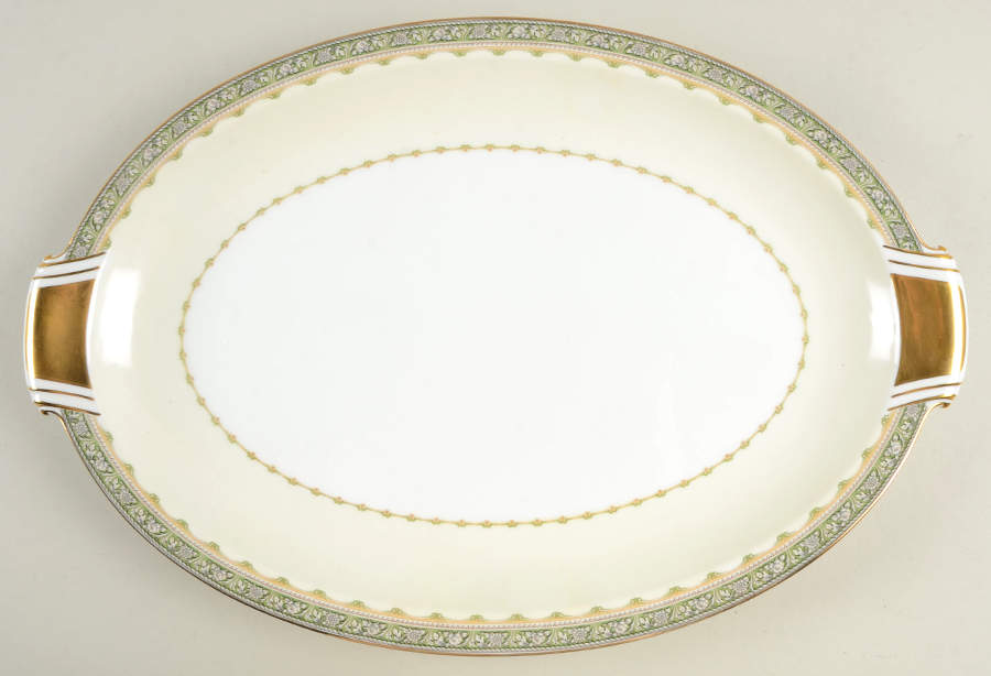Tioga 17" Oval Serving Platter by Royal Embassy-1