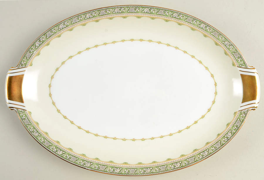 Tioga 12" Oval Serving Platter by Royal Embassy-1