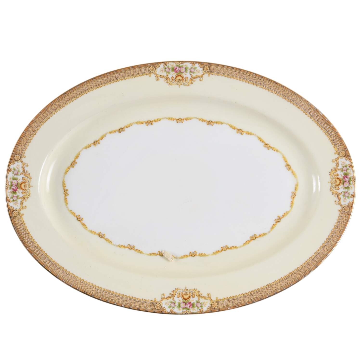 Trenton 12" Oval Serving Platter by Royal Embassy-1