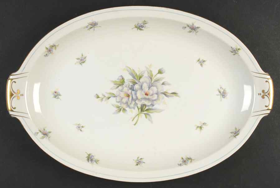 Virginia 17" Oval Serving Platter by Royal Embassy-1
