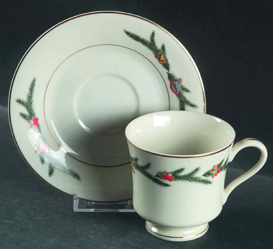 6377 Footed Cup & Saucer Set by Royal Gallery-1