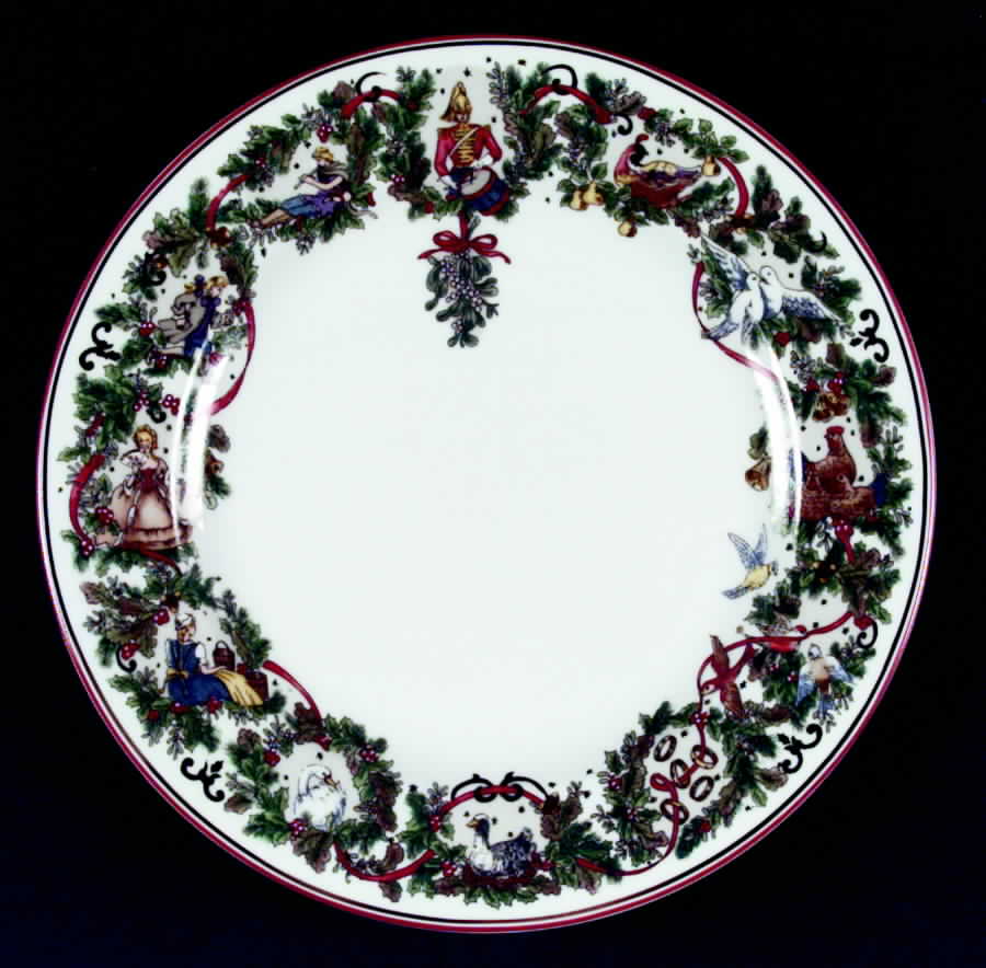 All The Days of Christmas Dinner Plate by Royal Gallery-1