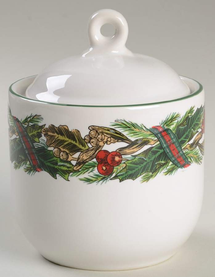 Garland Sugar Bowl & Lid by Royal Gallery-1