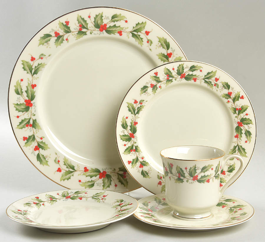 Holly 5 Piece Place Setting by Royal Gallery-1