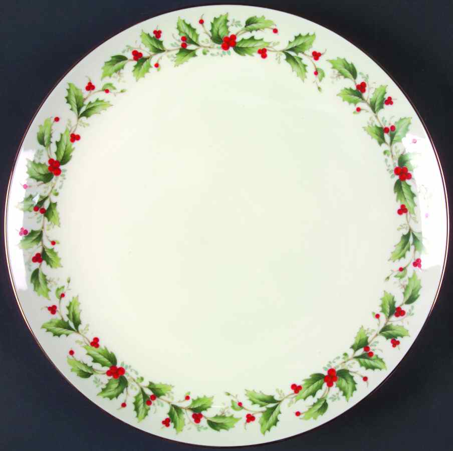 Holly 12" Chop Plate (Round Platter) by Royal Gallery-1