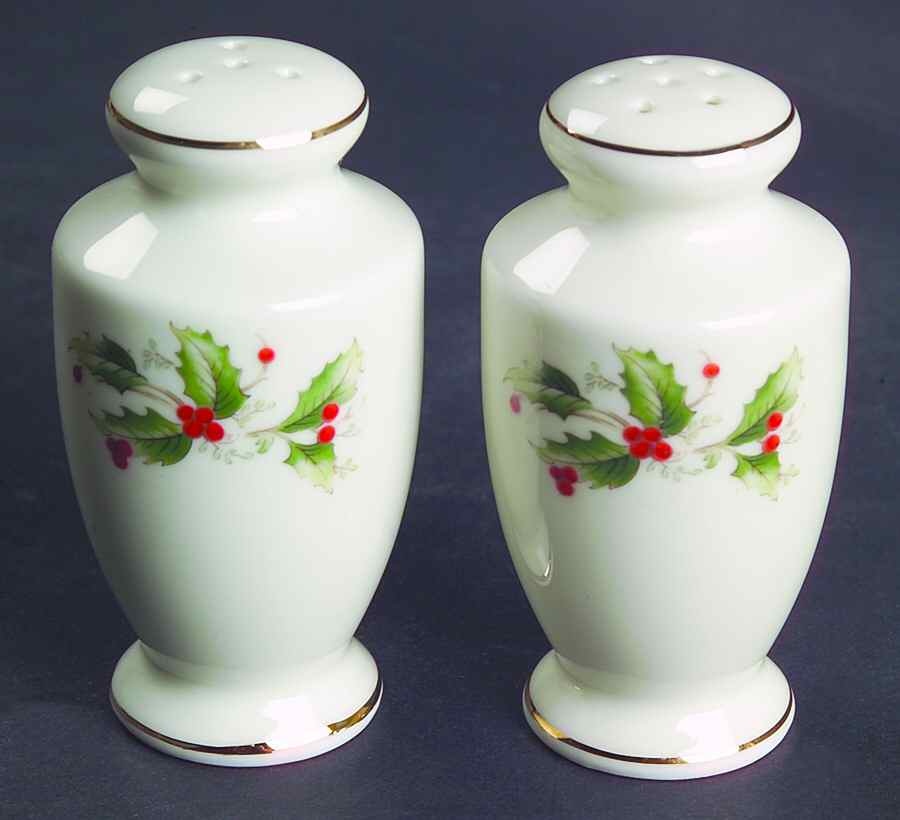 Holly Salt & Pepper Set by Royal Gallery-1