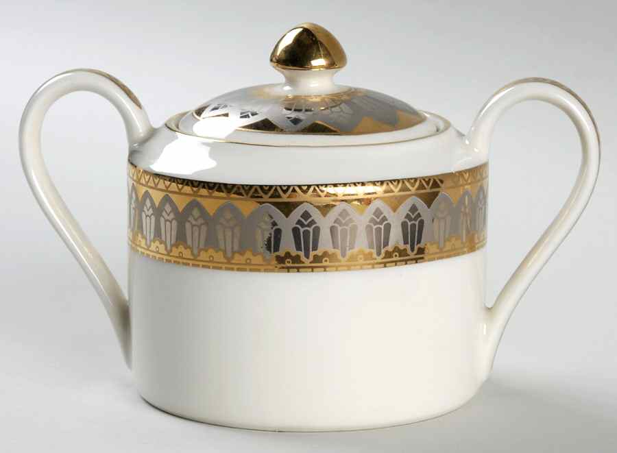 San Marco Sugar Bowl & Lid by Royal Gallery-1