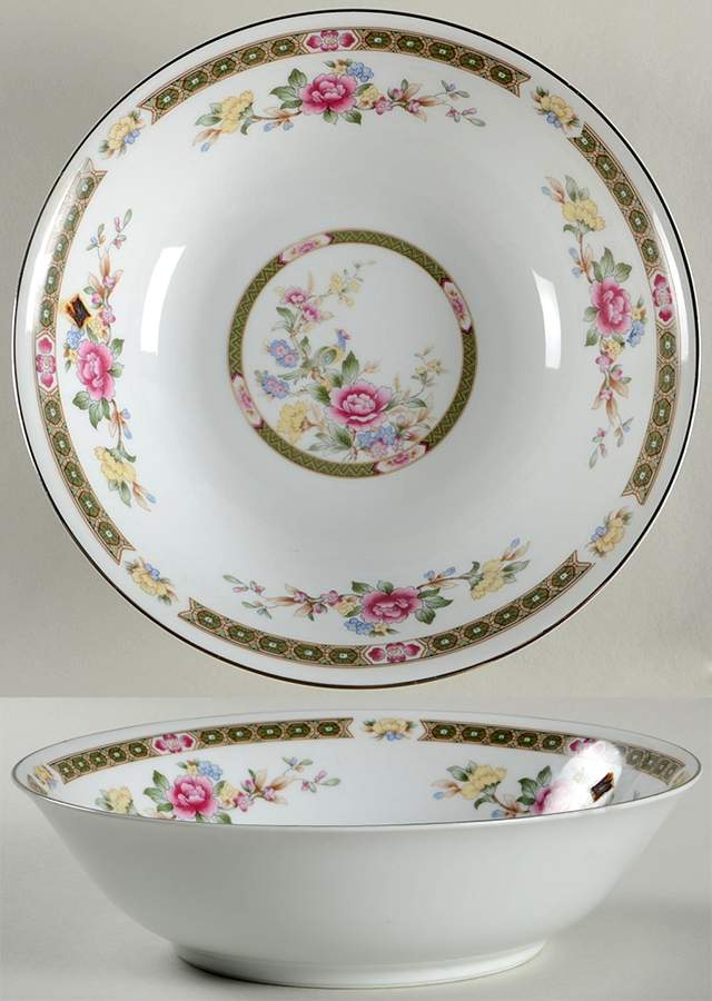 Spring Garden 9" Round Vegetable Bowl by Royal Gallery-1