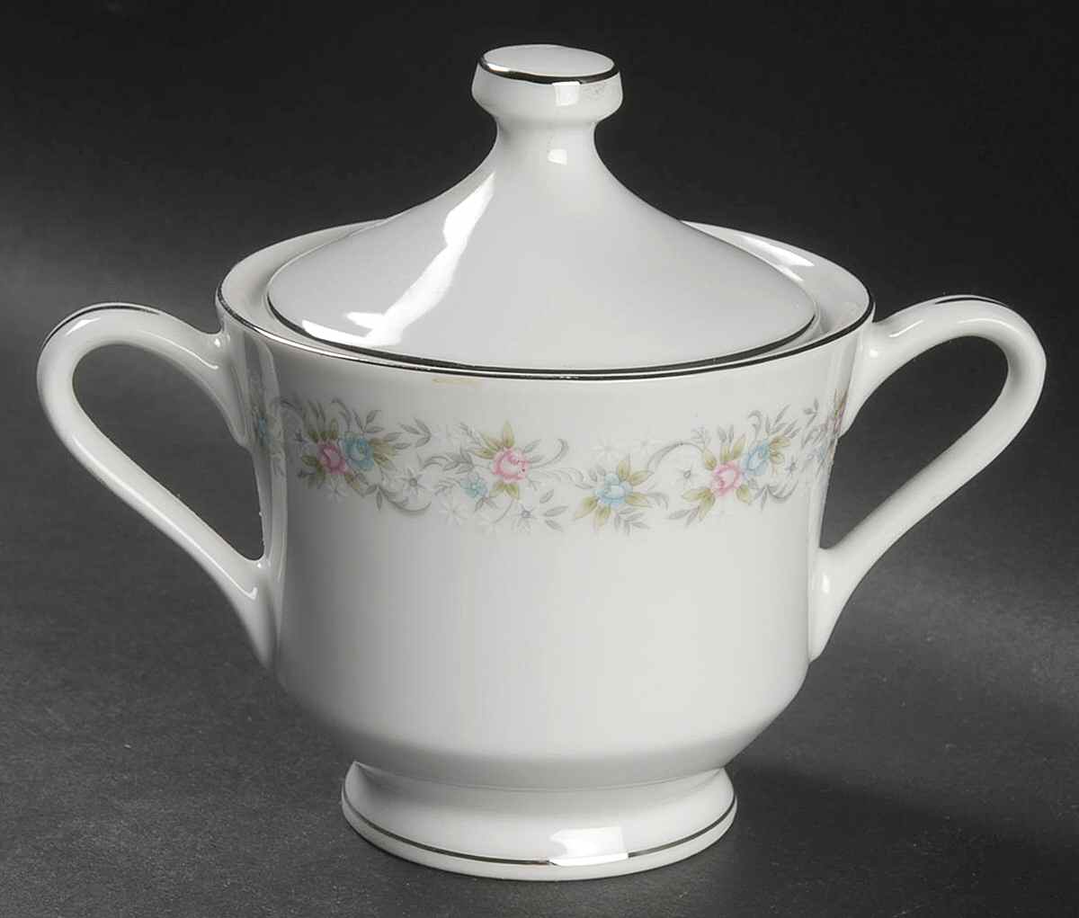 Suzanne Sugar Bowl & Lid by Royal Gallery-1