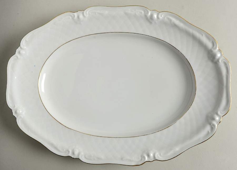 A1029 13" Oval Serving Platter by Royal Heidelberg-1