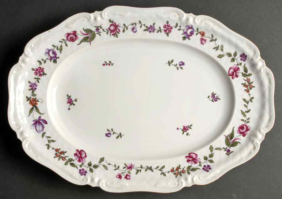 Carola 14" Oval Serving Platter by Royal Heidelberg-1