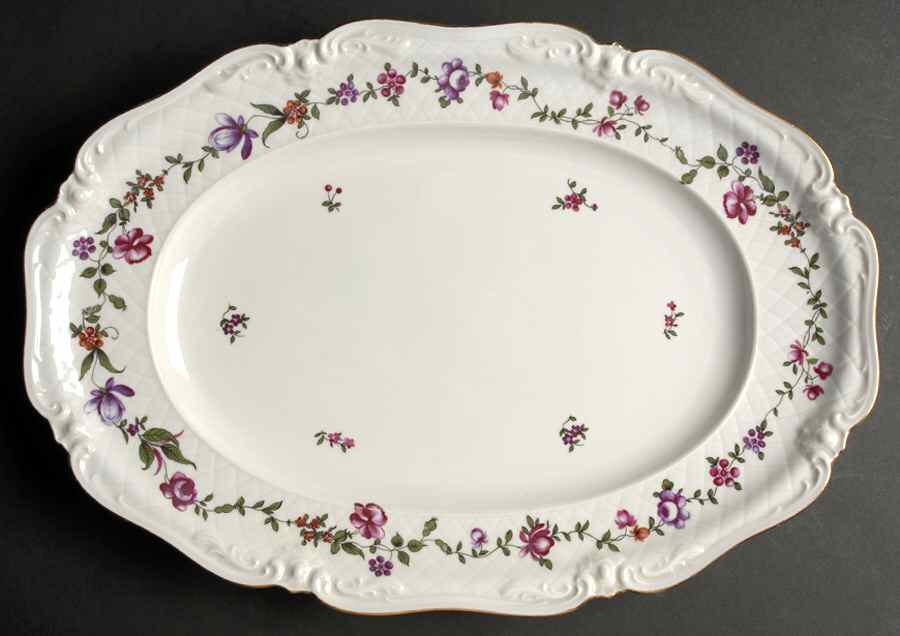 Carola 16" Oval Serving Platter by Royal Heidelberg-1