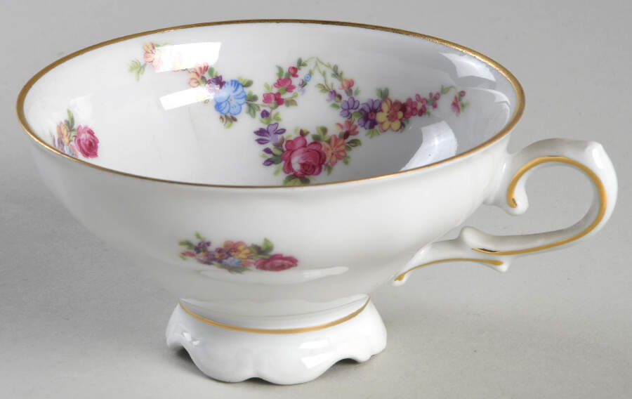 Dresden Garland Footed Cup by Royal Heidelberg-1