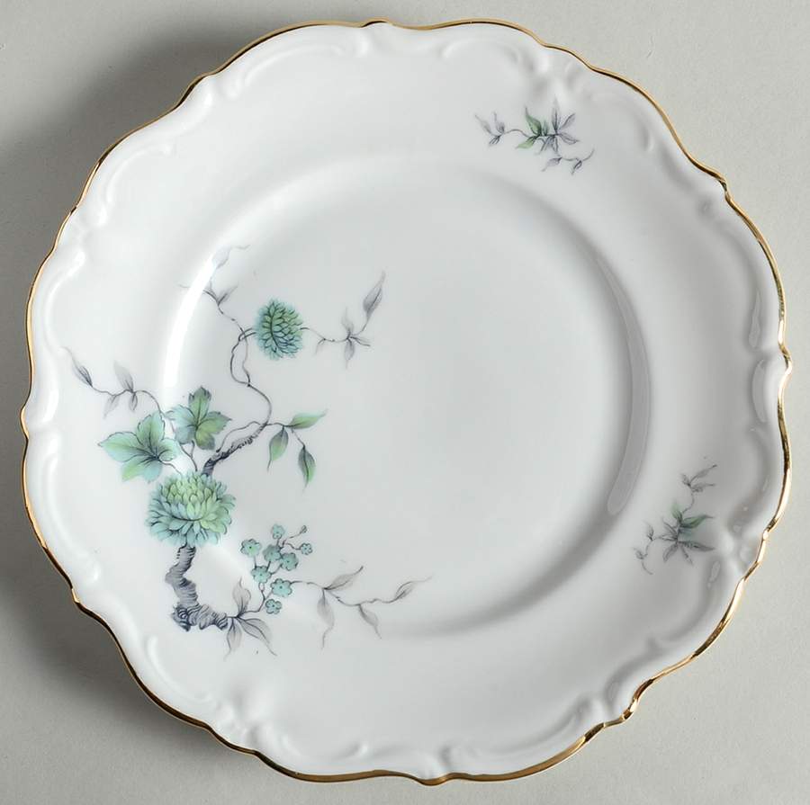 Green Ming Salad Plate by Royal Heidelberg-1