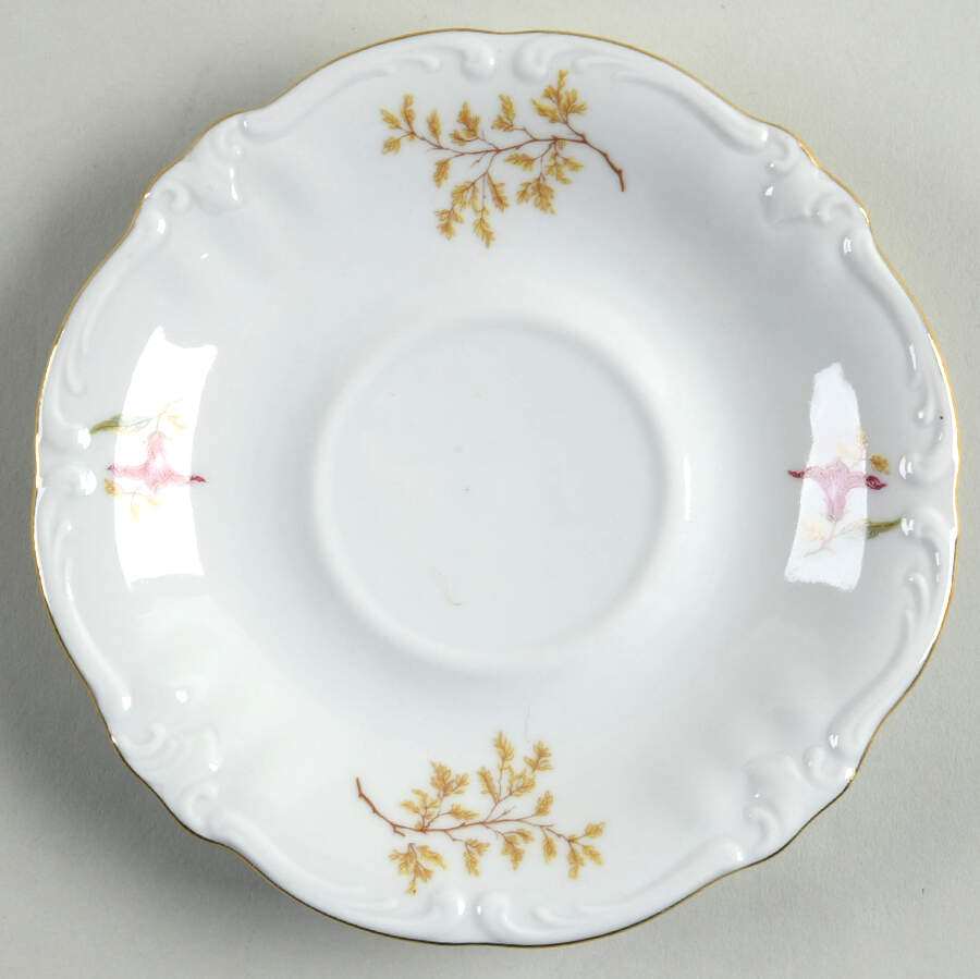 Hibiscus Saucer by Royal Heidelberg-1
